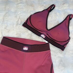 Alo Yoga Airlift Bra and 7/8 Leggings Size XS